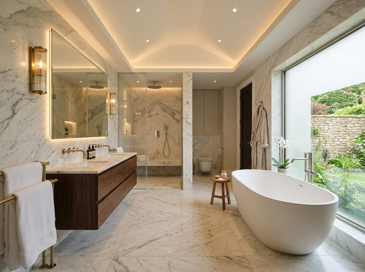 Custom Bathroom Renovation in Corrigan